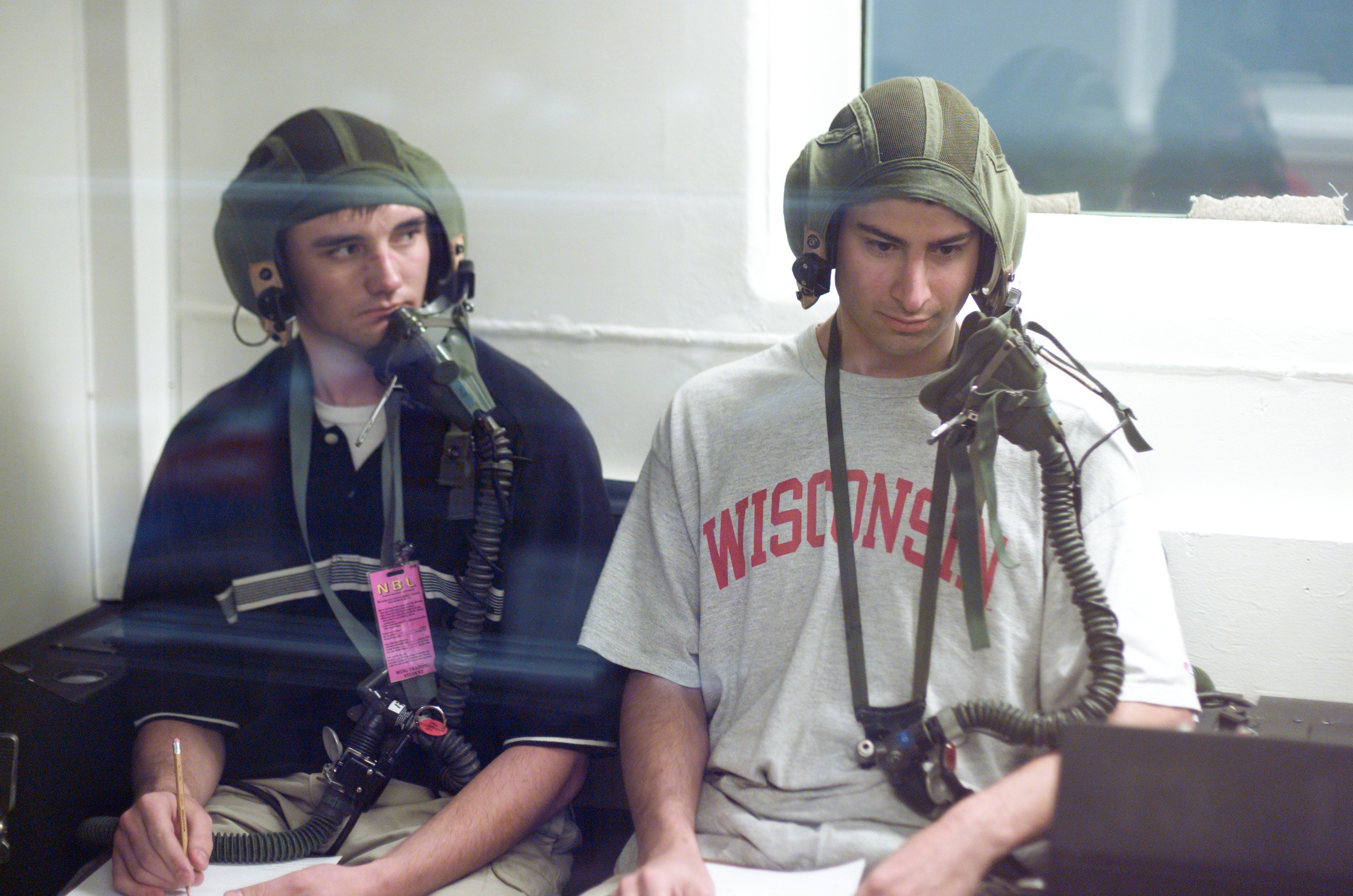 Training in an altitude chamber for the mission